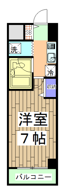 パラドール西院・パートⅡの間取り
