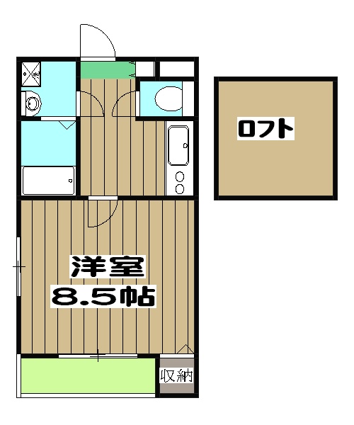 mity桂朝日町の間取り