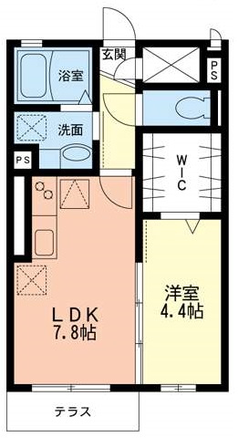ヒルサイドパレスの間取り