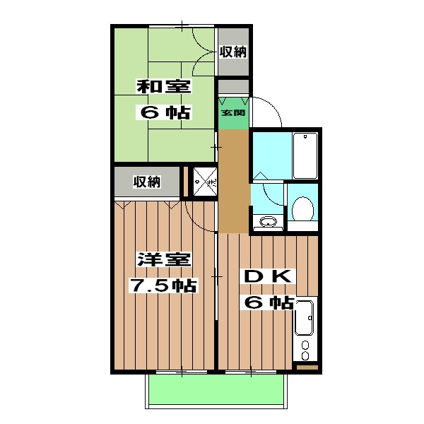 ボーシャトウ高木の間取り
