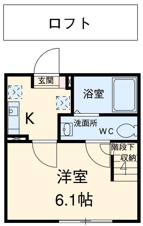 カーサ古淵の間取り