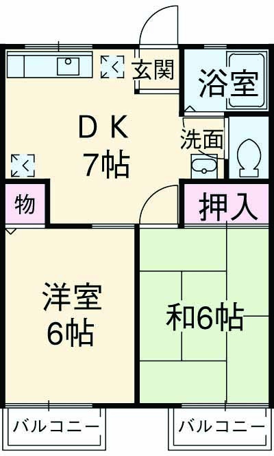 エスポアールの間取り