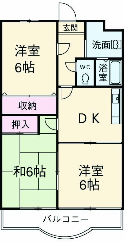 クラウンハウスの間取り