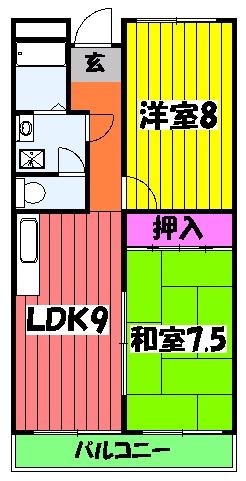 ファミリー久門の間取り