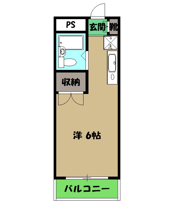 瀬川ビルの間取り