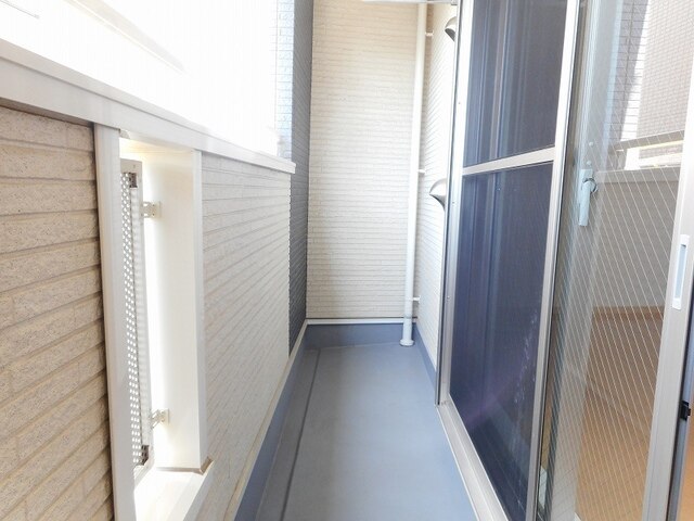 12/24 バルコニー