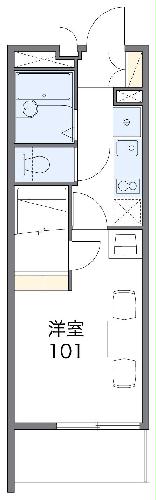 レオパレス清里の間取り