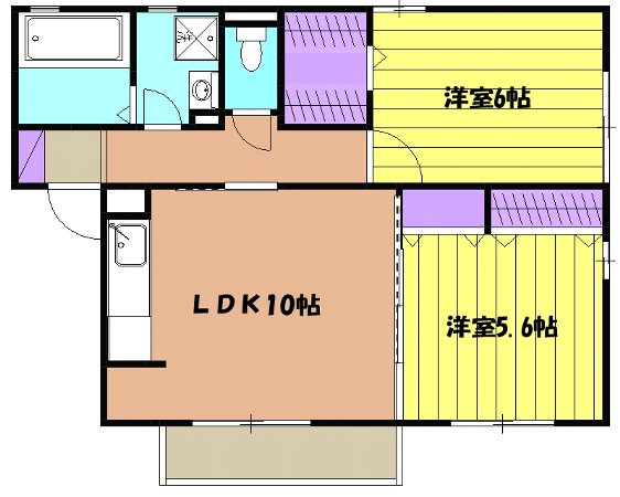 アリエッタの間取り