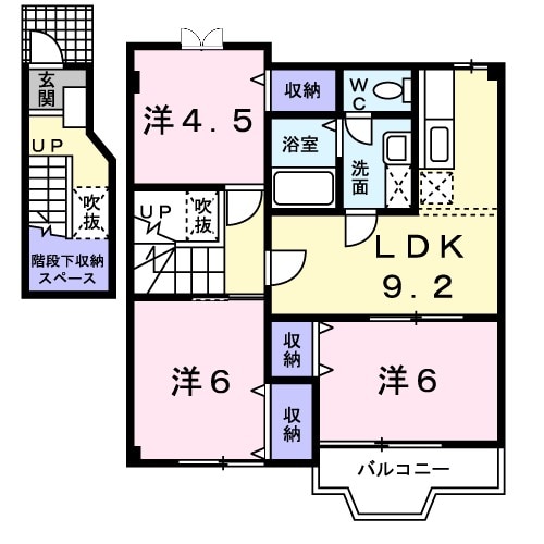 エルンテの間取り
