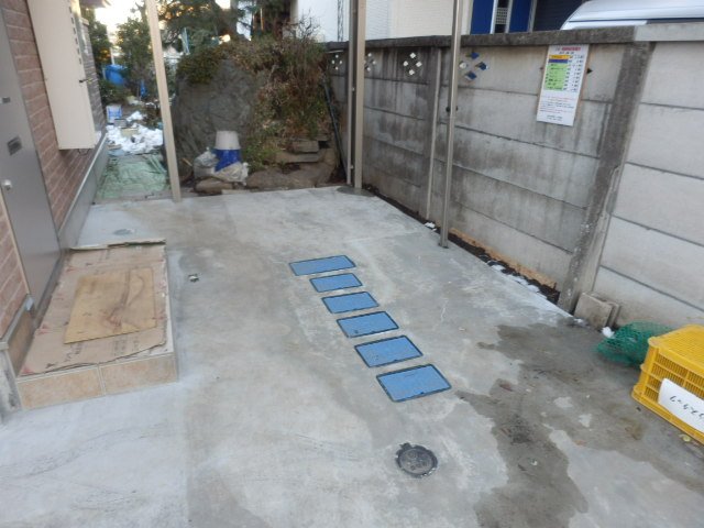 3/11 駐車場