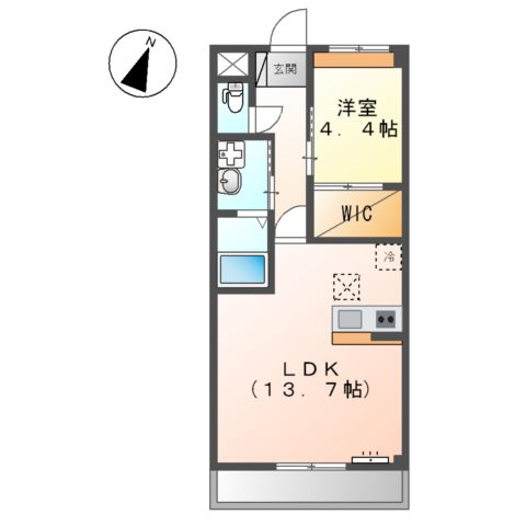 グランドフィルコースの間取り