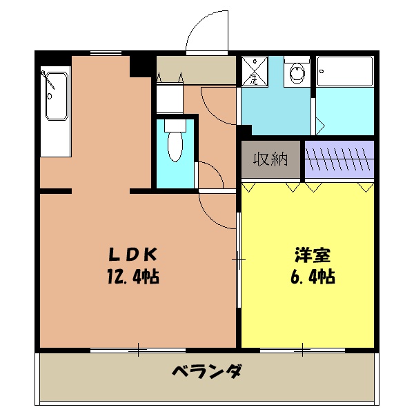 メゾンサンパティークの間取り