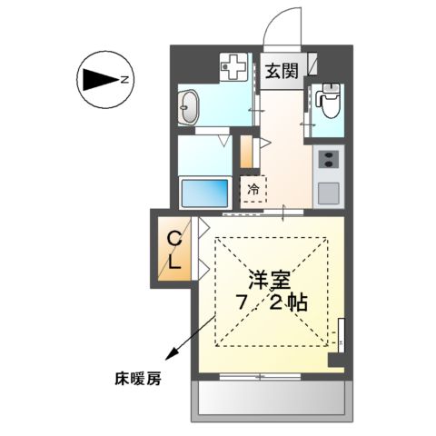 Ivy Terraceの間取り