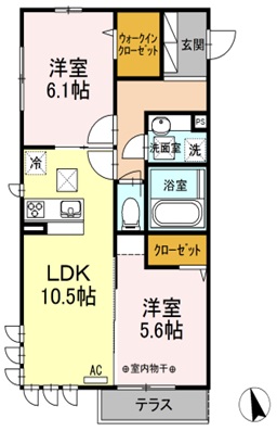 コンフォートプラス・Tの間取り