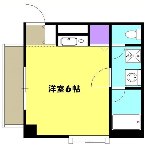 カーザアルテの間取り