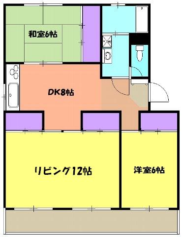 ウィステリアリンデ瓦場の間取り