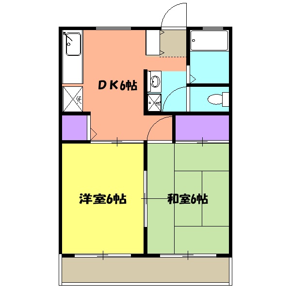 The HILLSの間取り