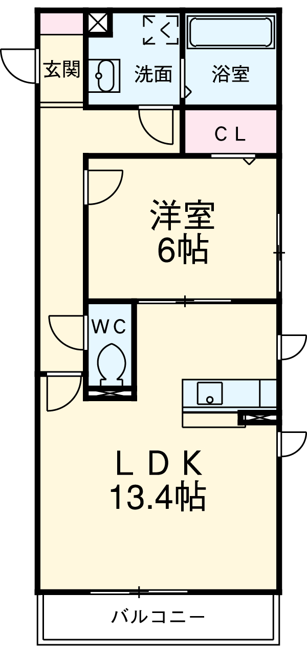 エルシアの間取り