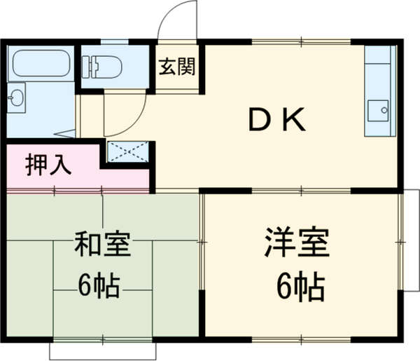 コーポラス松本の間取り