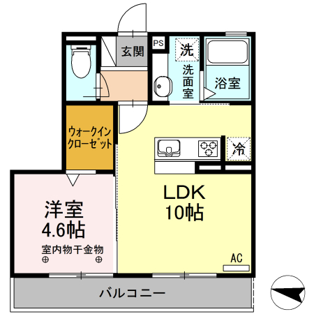 ルシエルの間取り