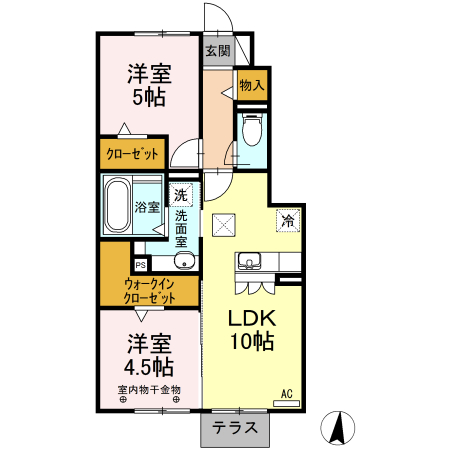 MアイランドⅢの間取り