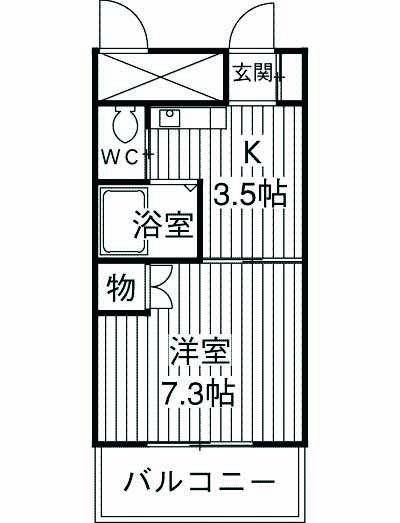リーフ・コートの間取り