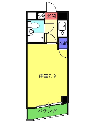 ハイツFK相模大野の間取り