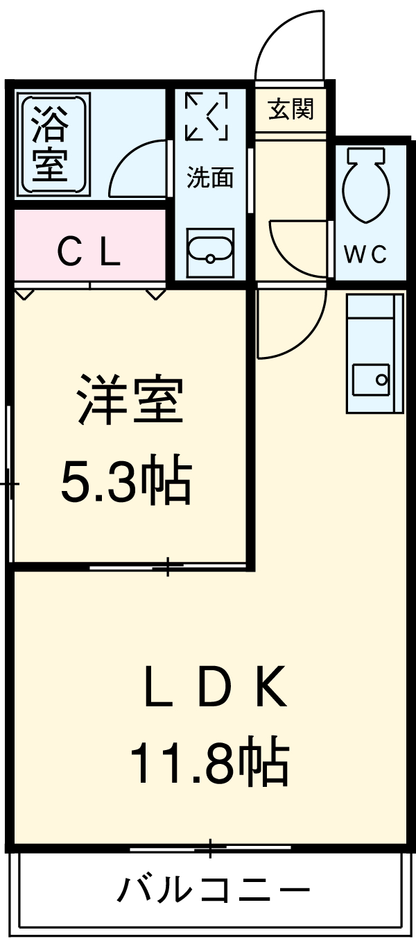 プリエールの間取り