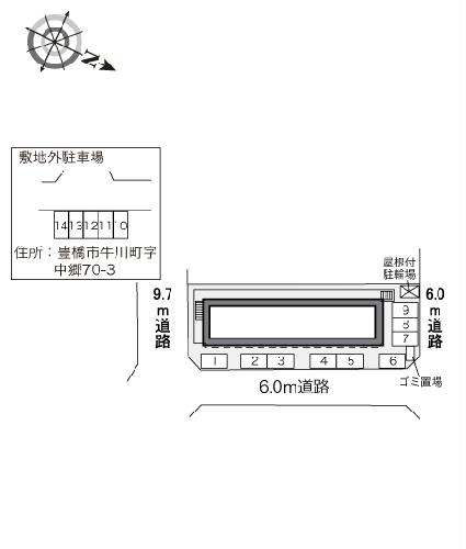 12/21 駐車場