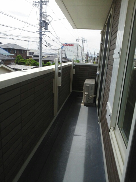 12/25 バルコニー