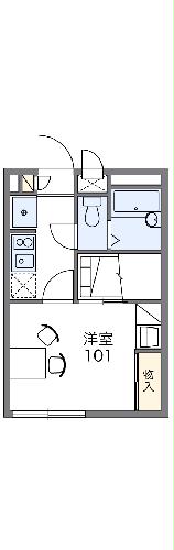 レオパレスドリーの間取り
