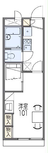 レオパレス瑞光の間取り