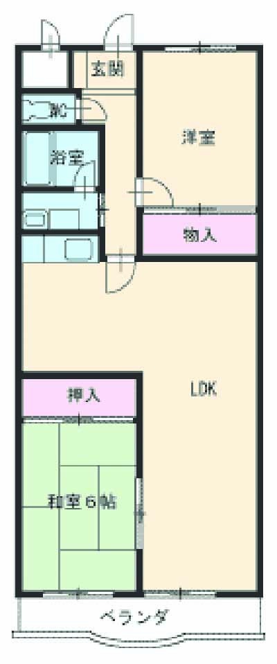 NH菰口の間取り