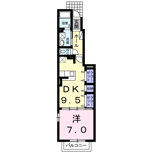ステラート大塚Aの間取り