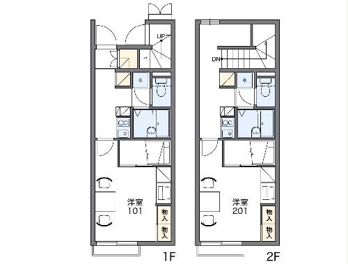 レオパレスベルタCの間取り