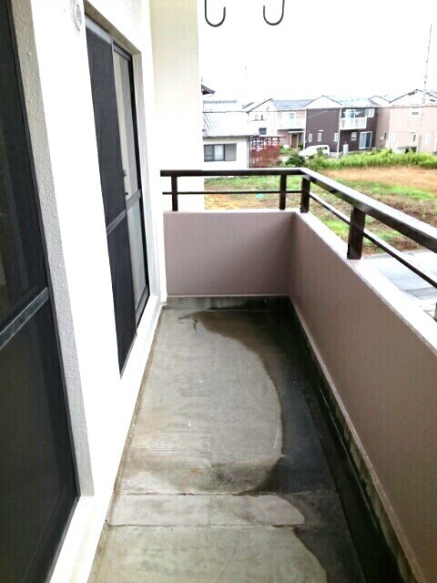 12/25 バルコニー