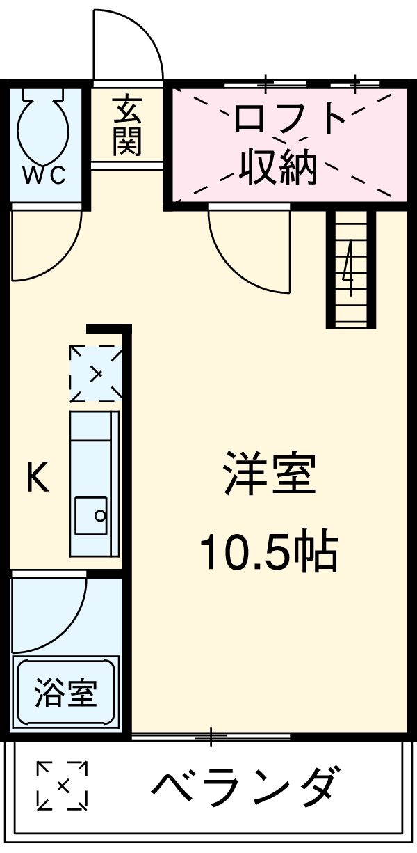 セザンヌ新栄の間取り