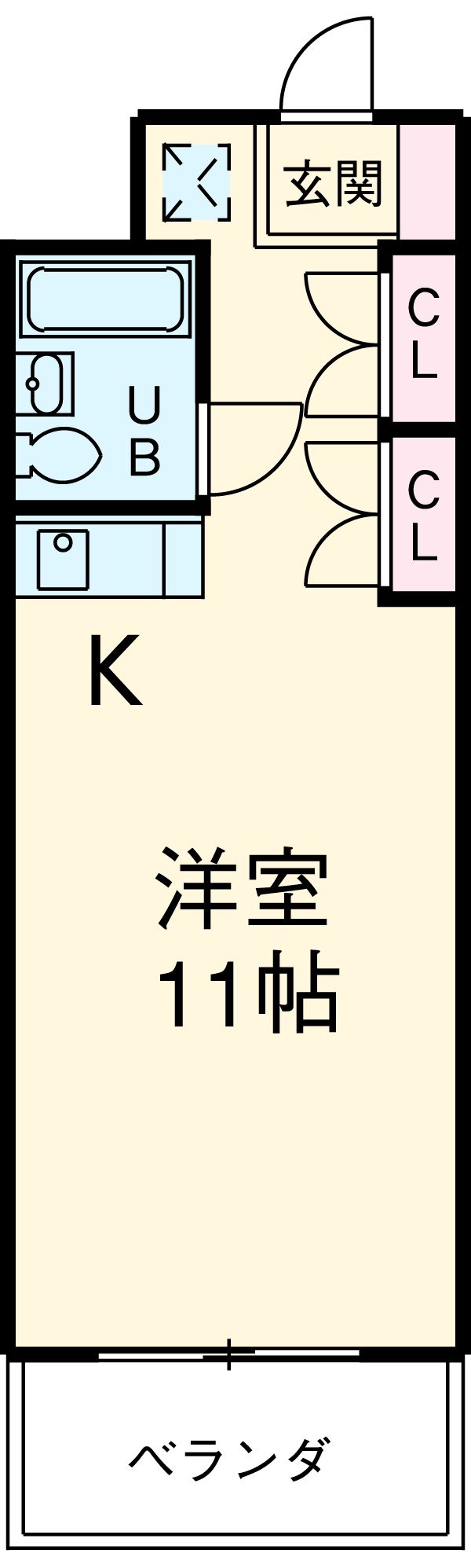 ユトリロつつじが丘の間取り