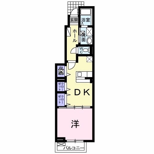 サンリットBの間取り