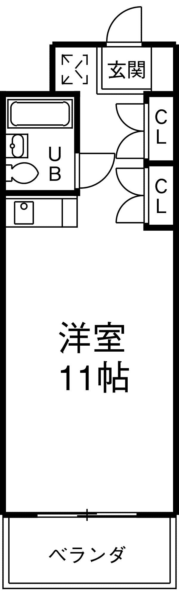 ユトリロつつじが丘の間取り