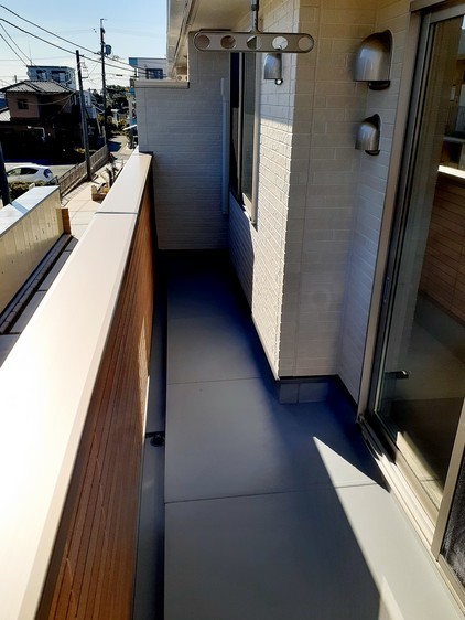 12/20 バルコニー