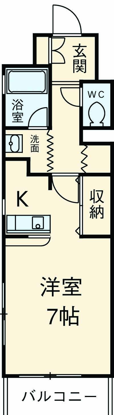ブルージュの間取り