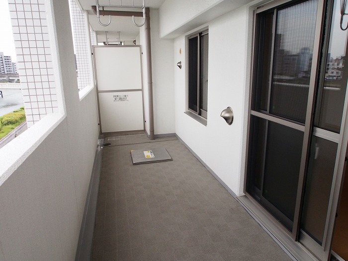 12/24 バルコニー