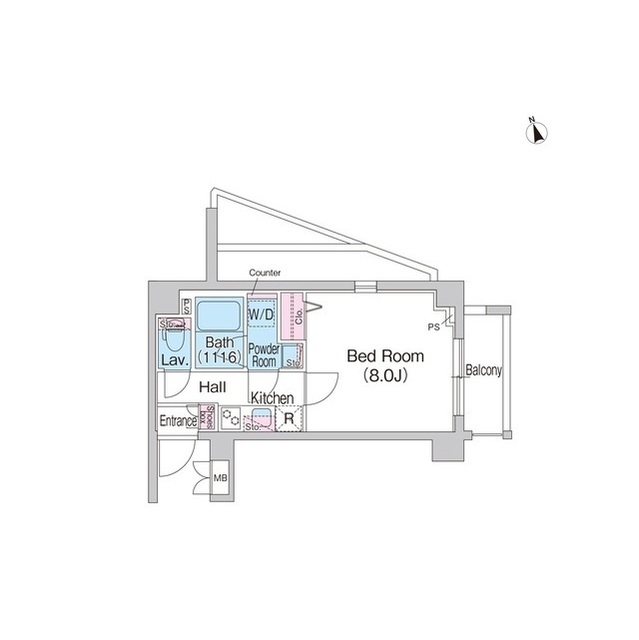 コンフォリア西馬込HILLSIDEの間取り