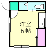 cara aptの間取り