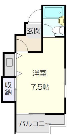 ハイツ桜ヶ丘の間取り