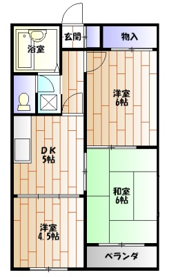 メゾンスターフィールドの間取り
