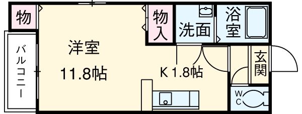 ケイズコートの間取り