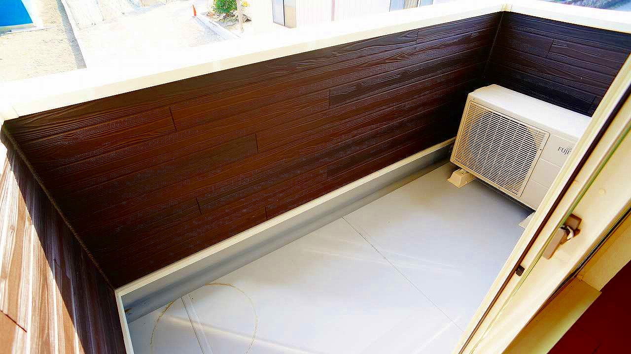 12/30 バルコニー