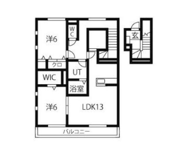 port west 雅の間取り